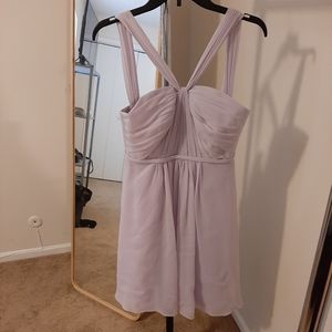 David's Bridal Short Iris Dress